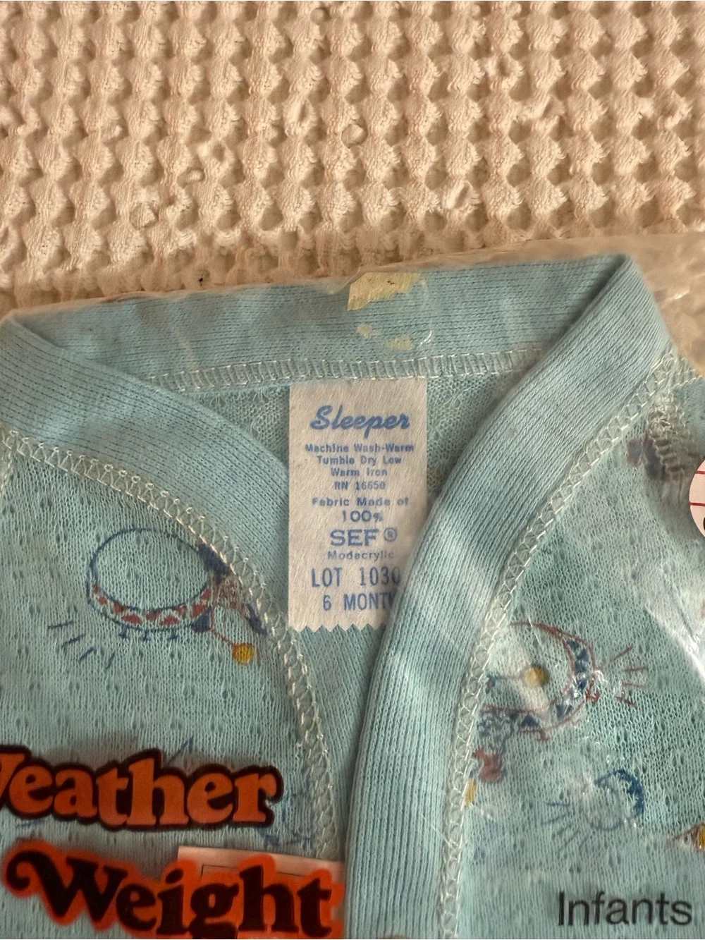 NWT Vintage Baby Sleeper
